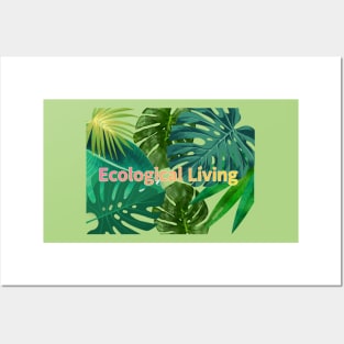 Eco-local living,palm tree,summer,summertime,summer season Posters and Art